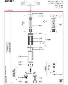 Assembly kit VF CD072VF